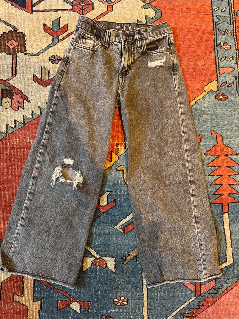 GAP Kids Low Stride Wide Leg Jeans